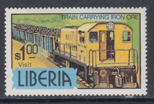 Liberia 760 Train MNH VF