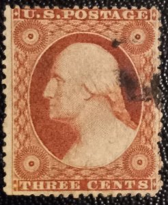 US Scott #26 Used F-VF (1857):