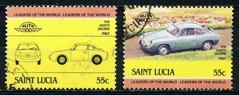 St Lucia #688 Single Used