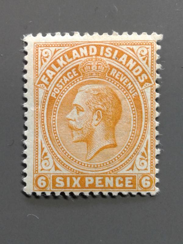 Falkland Islands 34 F-VF MH. Scott $ 17.50