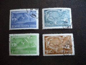 Stamps - Russia - Scott# 886-889 - CTO Set of 4 Stamps