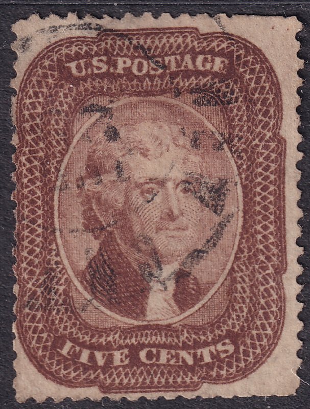 #29 Used, F-VF, Few clipped perfs (CV $325 - ID40636) - Joseph Luft