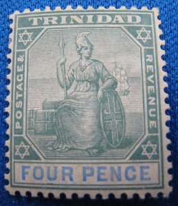 TRINIDAD 1902  -  SCOTT # 82  MLH   (T4)