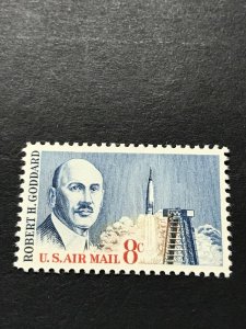 Scott  C69 US Air Mail Stamps 1964 8c Robert H. Goddard