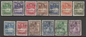 SIERRA LEONE SG155/67 1932 DEFINTIVE SET USED