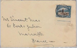 40159 - TRINIDAD & TOBAGO postal history - SG 233A on COVER to FRANCE 1938