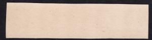 $US SC#157p4 Unused Strip of 5 VF Plate Proof on Card, CV $100.00