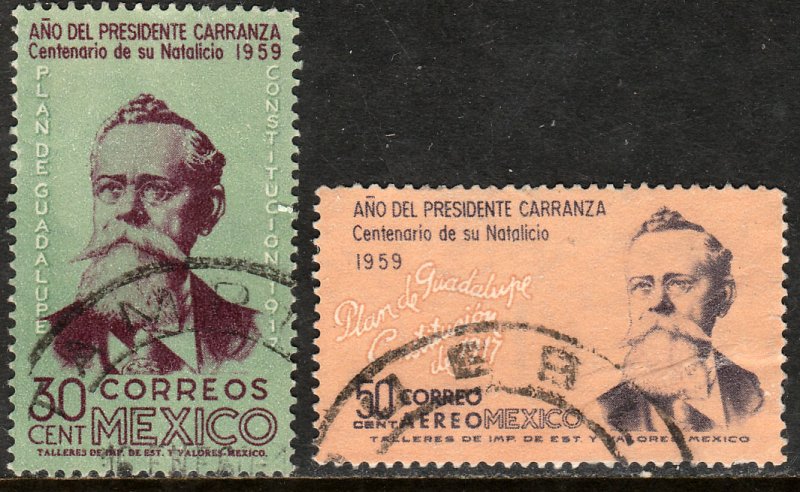 MEXICO 907,C246 Cent. Venustiano Carranza. Used. VF. (453)