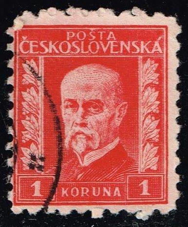 Czechoslovakia #131 President Masaryk; Used (0.25)