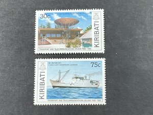 KIRIBATI # 528-529--MINT/NEVER HINGED---COMPLETE SET---1989