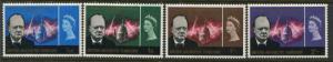 British Antarctic Territory QEII 1965 Churchill set of 4 mint o.g.