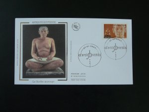 archeology in Egypt egyptology scribe writing FDC 100503