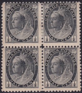 1898 CANADA, SG 150  block of 4  MNH/MLH