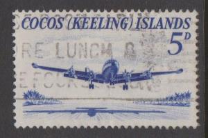 Cocos Islands Sc#2 Used