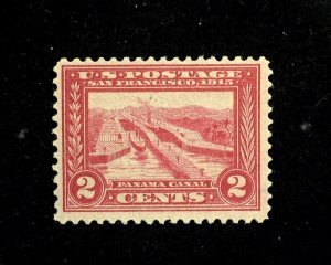 HS&C: Scott #398 Mint 2 Cent Panama Pacific VF NH US Stamp