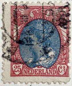 AlexStamps NETHERLANDS #77  Used