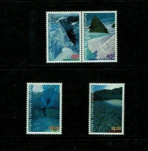 Australian Antarctic Territory:1996, Paintings by Christopher Robertson  MNH set