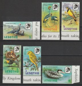 LESOTHO 19841 SG 438/43 MNH