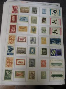 Thousands Of Bulgaria Stamps Hinged On Pages - Unchecked - Read Desc  (BJ11)