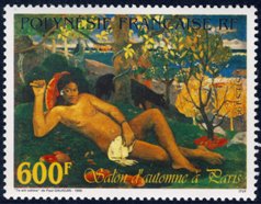 Scott #727 Painting - Paul Gauguin MNH