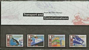 1988 TRANSPORT AND COMMUNICATIONS PRESENTATION PACK 190