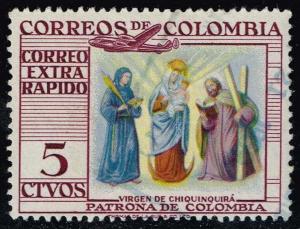 Colombia #C291 Virgin of Chiquinquira; Used (0.25)