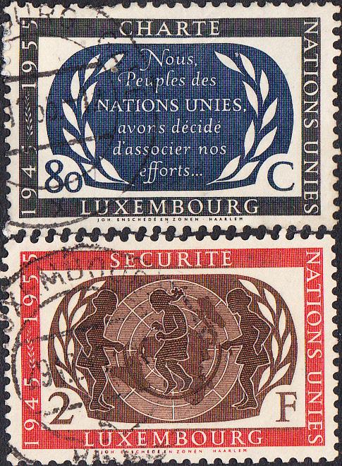 Luxembourg #306-309 Used