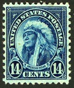 U.S. #695 MINT OG LH