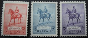 Australia 1935 GV Silver Jubilee set SG 156/158mint