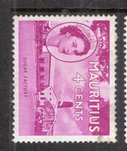 Mauritius 1950s Early Issue Fine Mint Hinged 4c. NW-137593