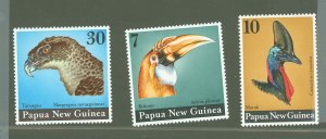 Papua New Guinea #399-401  Single (Complete Set)