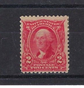 U.S. #301 MINT, HINGED