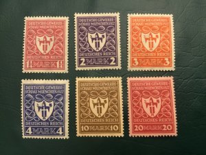 ICOLLECTZONE Germany 212-217 VF  hinged