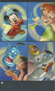 UX529-UX532 Disney Magic Complete Set Of 4 Cards Mint--