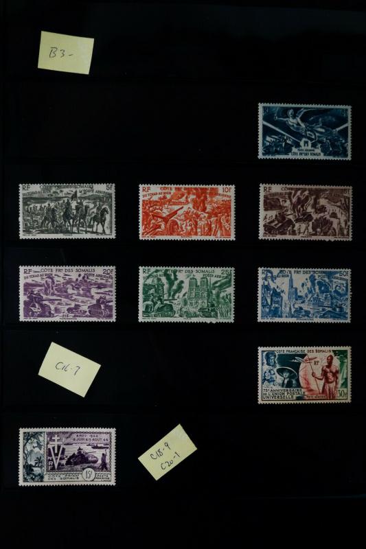 French Colonies 1800s to mid-1900s Loaded Stamp Collection