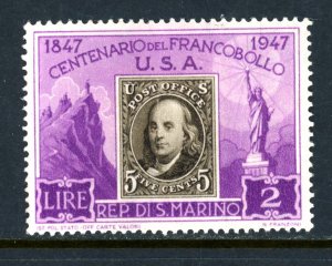 San Marino 266 MH 1947