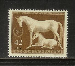 Germany B283 Set MNH Race Horse and Foal (E)