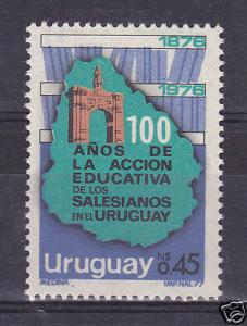 URUGUAY Sc#978 MNH STAMP Religious education of salesians...