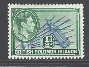 Solomon Islands Sc # 67 mint hinged (RRS)