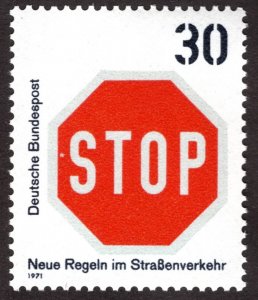 1971, Germany, 30pf, MNH, Sc 1057