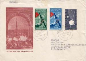 Germany D.D.R., First Day Cover, Space, Military Related