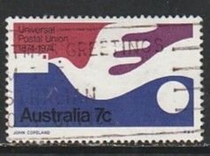 1974 Australia - Sc 597a - used VF - single - Carrier Pigeon