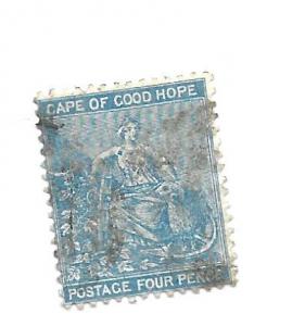 Cape of Good Hope 1865 - Scott #17 *