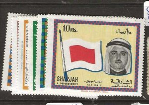 SHARJAH  SG263-268       MNH     P0829H