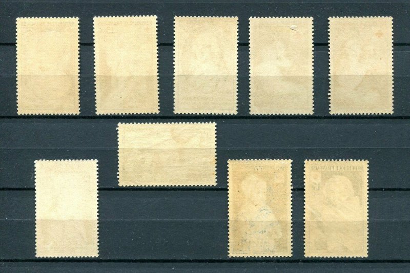x095 - FRANCE Small Lot of (9) Semi-Postal Stamps. Mint MH / MNH