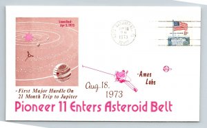 1973 PIONEER 11 - Enters Asteroid Belt, 1st Major Hurdle to Jupiter - F5281