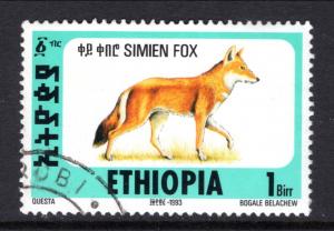 Ethiopia 1393s Fox Used VF