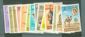 Bechuanaland Protectorate #180-193 Mint (NH) Single (Complete Set) (Fauna) (Flora)