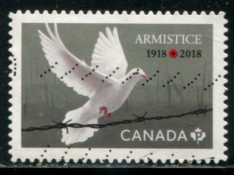 3131 Canada P World War I Armistice SA, used