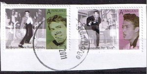 Norway 2009,Sc.#1587-8 used Pioneers of Rock Music- Per Elvis Granberg